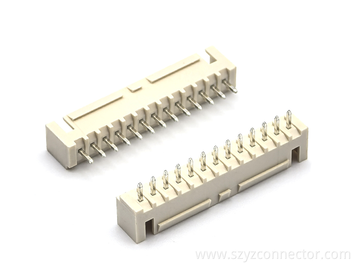 2.5mm Pitch Wafer HA Pin header Straight DIP